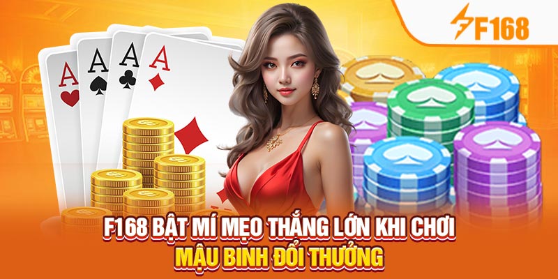 F168 Bật Mí Mẹo Thắng Lớn Khi Chơi Mậu Binh Đổi Thưởng